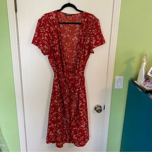 True Wrap style summer dress
